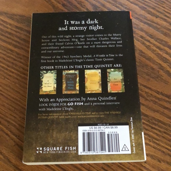 A Wrinkle in Time Novel - Picture 2 of 2